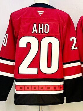 Sebastian Aho Red Alternate Jersey